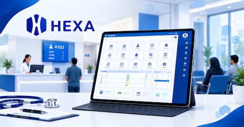 نظام Hexa المتكامل لإدارة العيادات والمراكز الطبية والمستشفيات